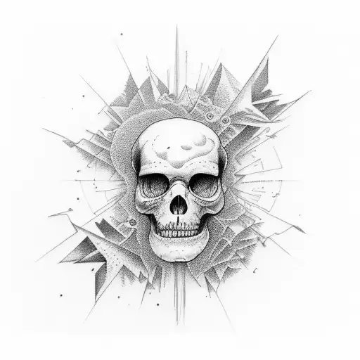 22 a million bon Iver album inspired tattoo tattoo design idea