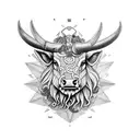 minotaur tattoo design idea