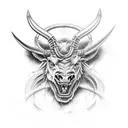 minotaur tattoo design idea