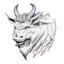 minotaur tattoo design idea