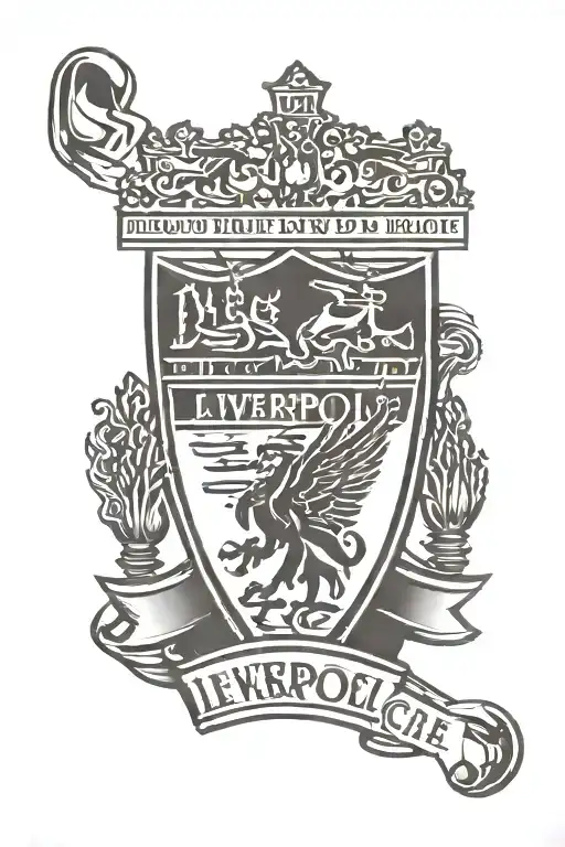 liverpool football club logo dildo  tattoo design idea