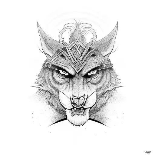 Norse  tattoo design idea