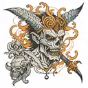 lunatic Guy tattoo design idea