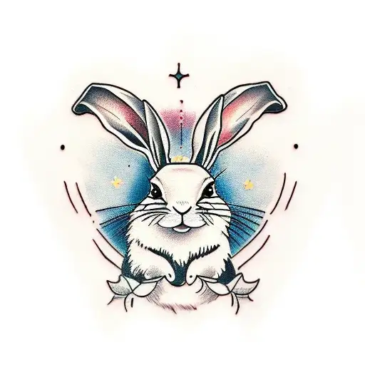60+Rabbit Tattoo Ideas for Your Inspiration | Art and Design | Bunny tattoos,  Rabbit tattoos, White rabbit tattoo