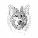 Post Malone tattoo design idea