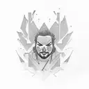 Post Malone tattoo design idea