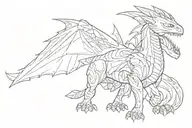 how to train your dragon tattoo design idea