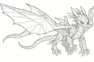 how to train your dragon tattoo design idea