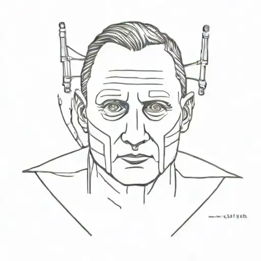 hannibal lecter  tattoo design idea