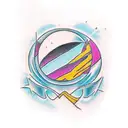 avatar aang tattoo design idea