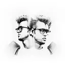 James dean realistic  photgraph tattoo right forearm tattoo design idea