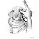 pinky promise with the thumbs touching tattoo design idea