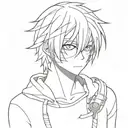 yoru from chainsaw man tattoo design idea