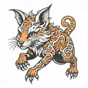 Cunning tattoo design idea