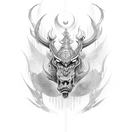 tengri tattoo design idea