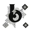 2000 written tattoo design idea