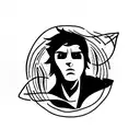 Percy Jackson  tattoo design idea
