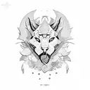 brave, strong, love,target tattoo design idea