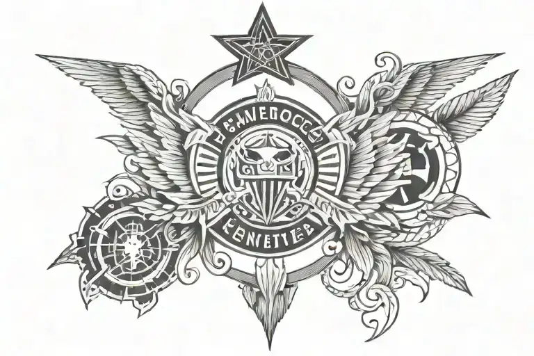Fenerbahce tattoo design idea