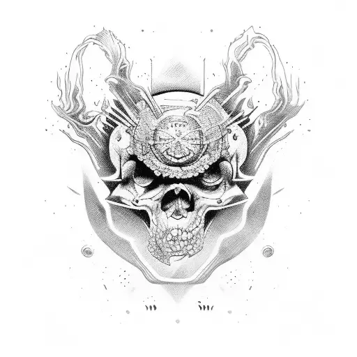 silueta de un niño y una niña pequeña sujetando un cóctel molotov  tattoo design idea