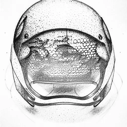 3d 1984, bicycle, motorcycle helmet tattoo design idea