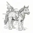 Arya tattoo design idea