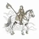 Arya tattoo design idea