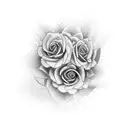 memorial portrait half sleeve tattoo design idea