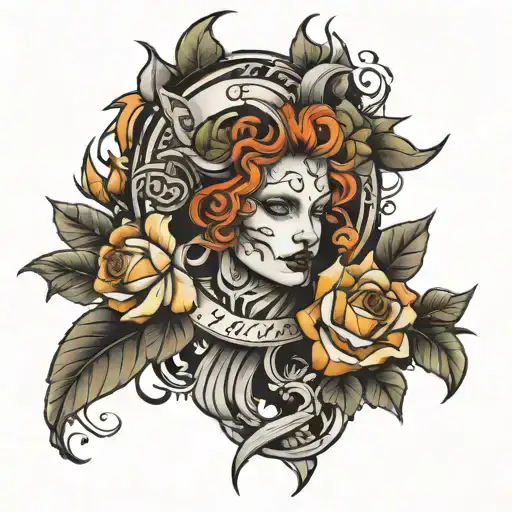 About gaining self-confidence Changes in life and career Improving financial situation tattoo design idea