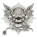 About gaining self-confidence Changes in life and career Improving financial situation tattoo design idea