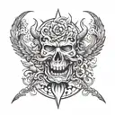 About gaining self-confidence Changes in life and career Improving financial situation tattoo design idea