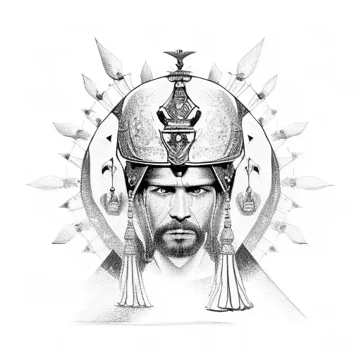 polish hussar  tattoo design idea
