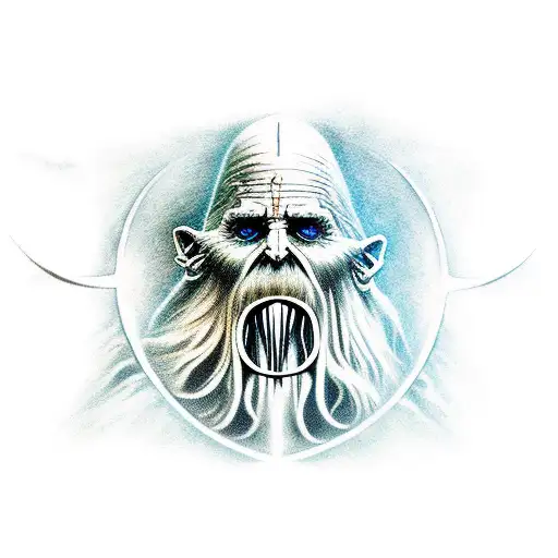 argonath lotr unik tattoo design idea
