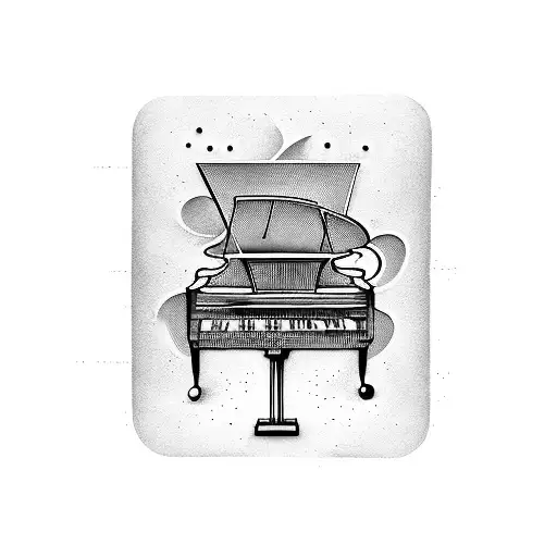 music piano tattoo designs