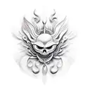 fenix tattoo design idea