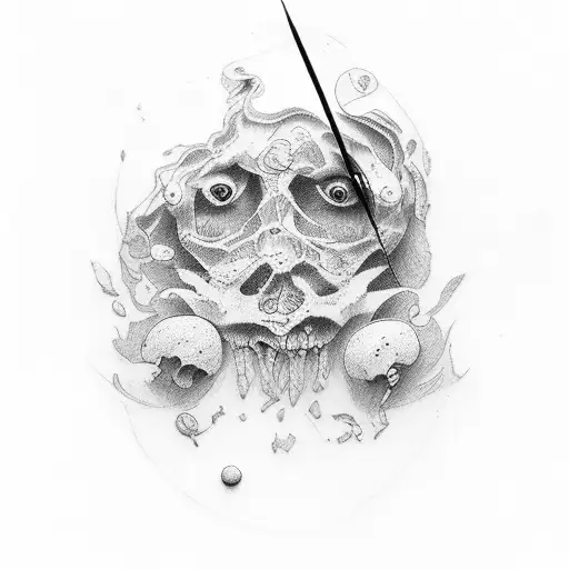 Renaissance paintings tattoo design idea