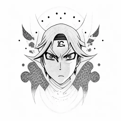 Itachi Uchiha tattoo design idea