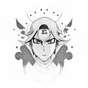 Itachi Uchiha tattoo design idea