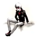 ken-kaneki tattoo design idea