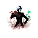 ken-kaneki tattoo design idea