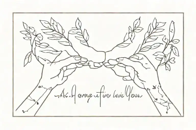 as long as I'm with you it really don't matter   tattoo design idea