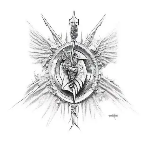 I have fought and overcome my battles alone  tattoo design idea