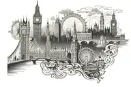 london tattoo design idea