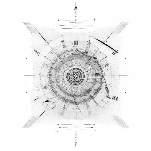 design features the latitude and longitude coordinates of Amman arranged in a minimalist and artistic way. The latitude  tattoo design idea