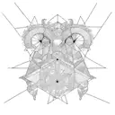 Amman map coordinates tattoo design idea