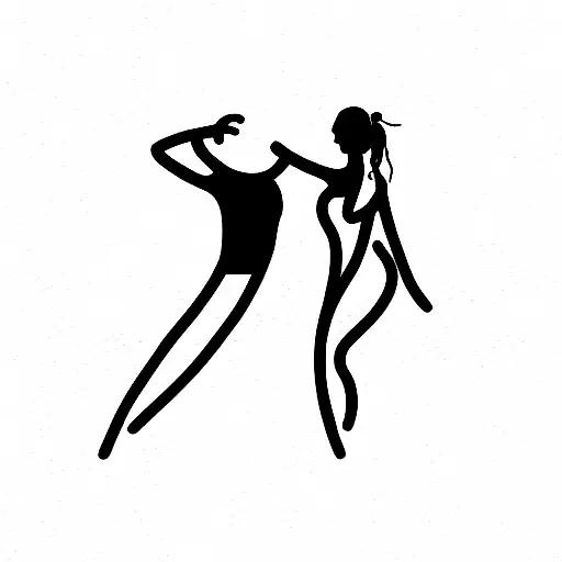 Dancing girl 💃 - - -... - Sachin tattoos art gallery | Facebook