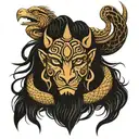 Creating a tattoo design that incorporates a variety of elements such as a snake, horse, Lord Shiva, Lord Murugan, eagle tattoo design idea