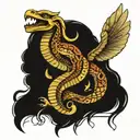 Creating a tattoo design that incorporates a variety of elements such as a snake, horse, Lord Shiva, Lord Murugan, eagle tattoo design idea