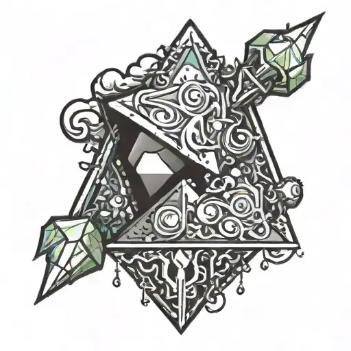 last prism from terraria tattoo design idea
