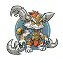 mordex from brawlhalla tattoo design idea